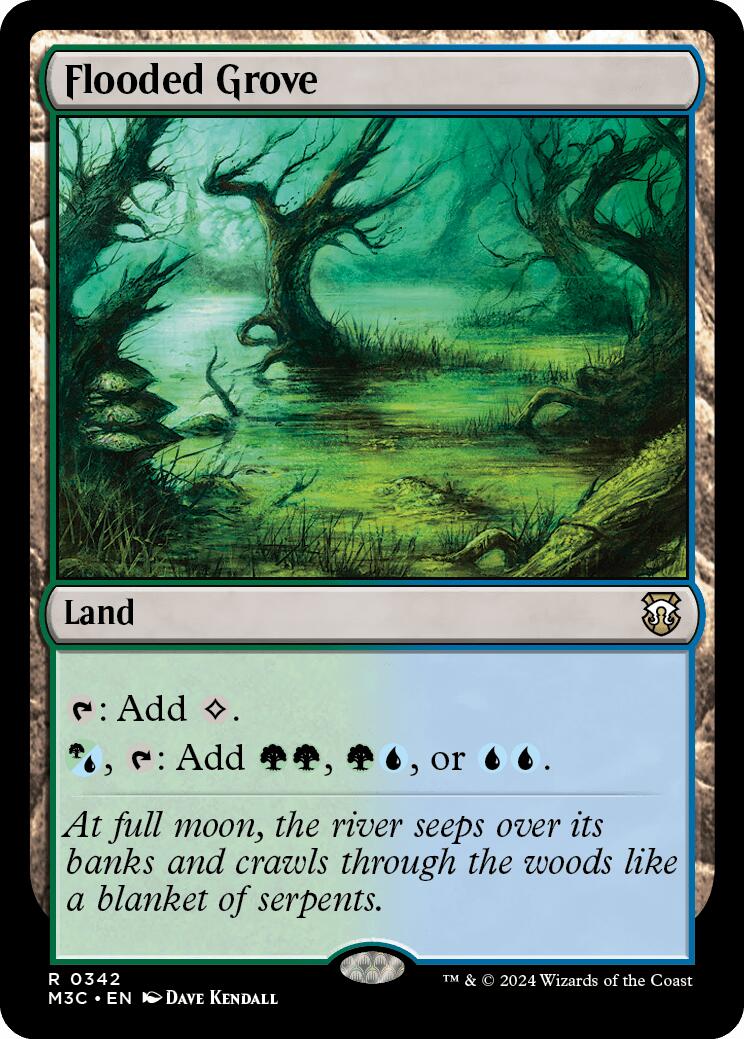 Flooded Grove [Modern Horizons 3 Commander] | Jack's On Queen