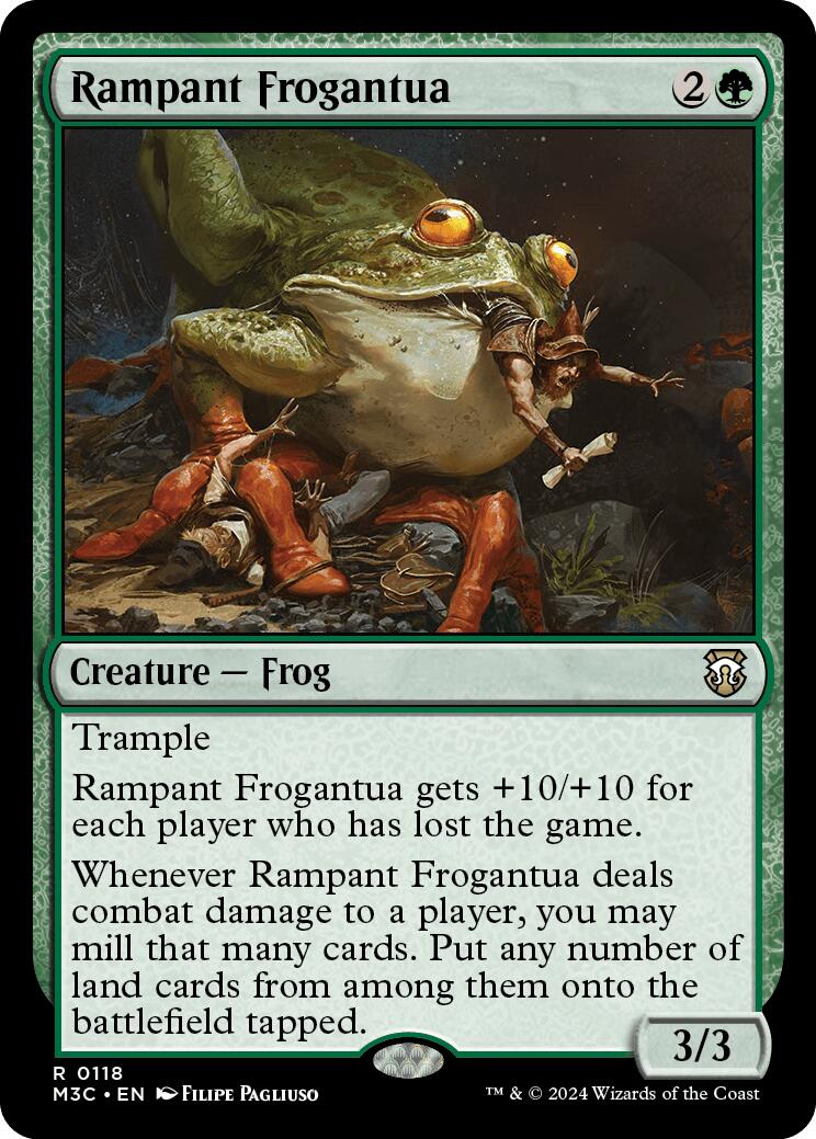 Rampant Frogantua [Modern Horizons 3 Commander] | Jack's On Queen