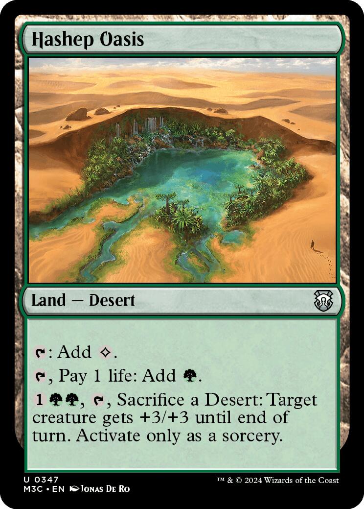 Hashep Oasis [Modern Horizons 3 Commander] | Jack's On Queen