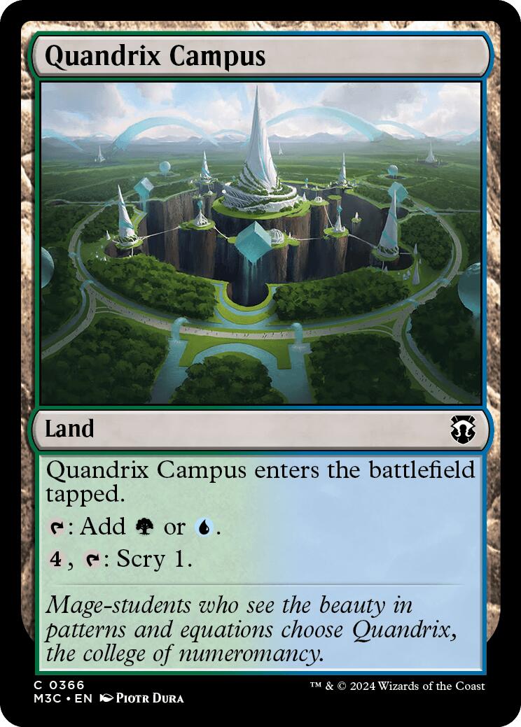 Quandrix Campus [Modern Horizons 3 Commander] | Jack's On Queen