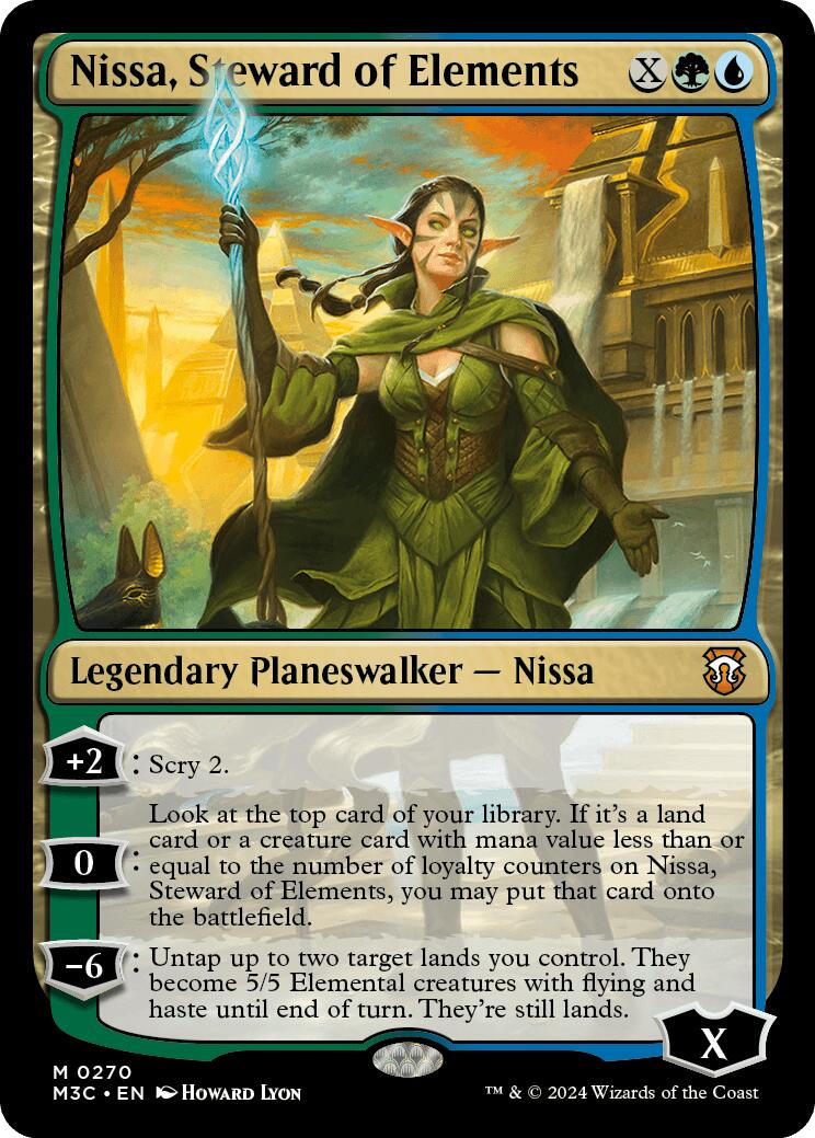 Nissa, Steward of Elements [Modern Horizons 3 Commander] | Jack's On Queen