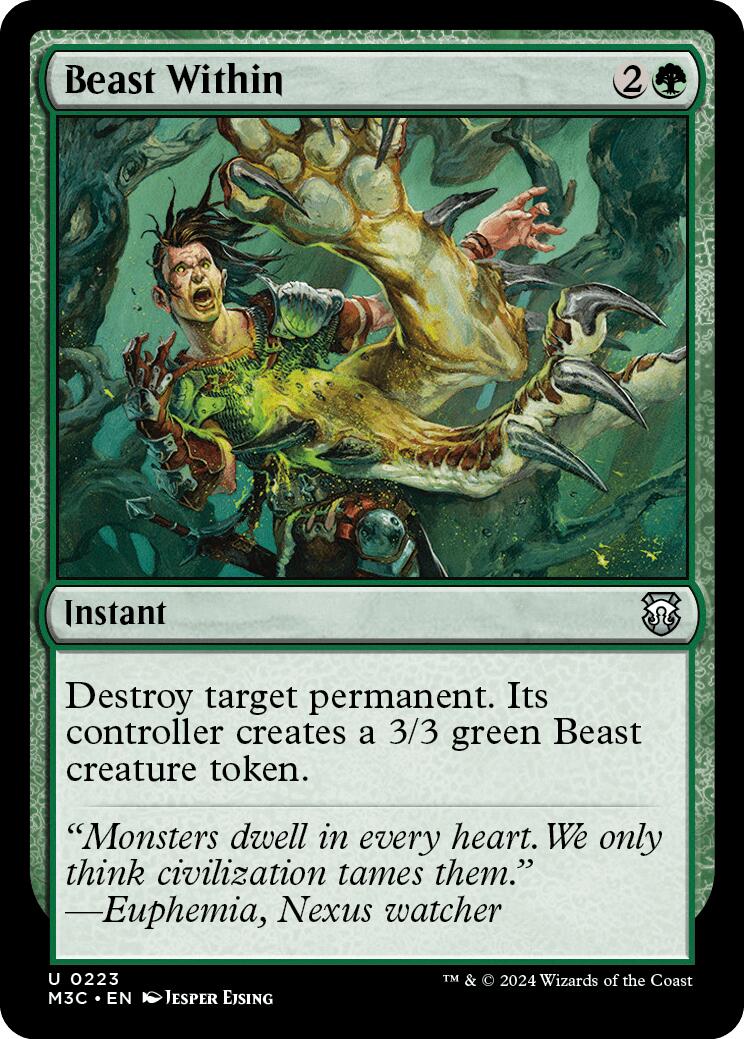 Beast Within [Modern Horizons 3 Commander] | Jack's On Queen