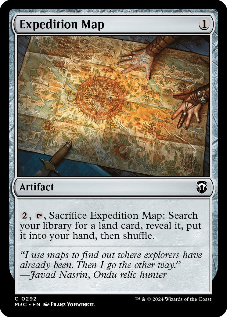 Expedition Map [Modern Horizons 3 Commander] | Jack's On Queen