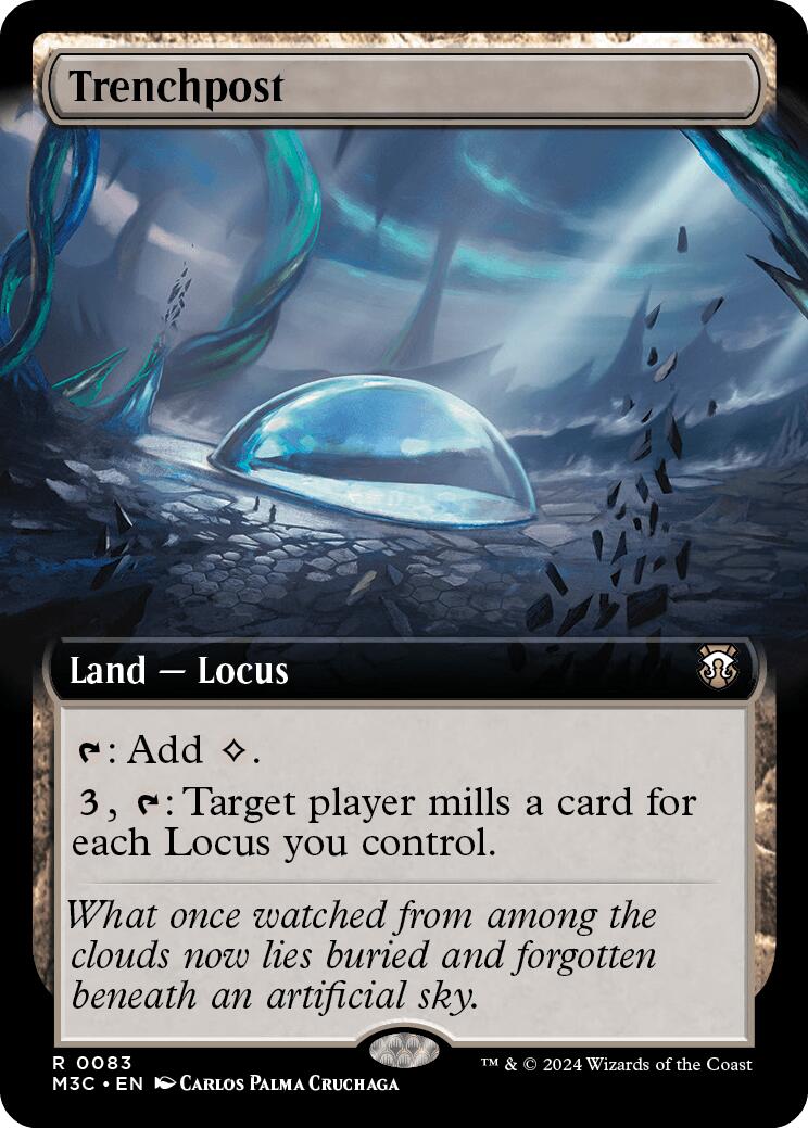 Trenchpost (Extended Art) [Modern Horizons 3 Commander] | Jack's On Queen