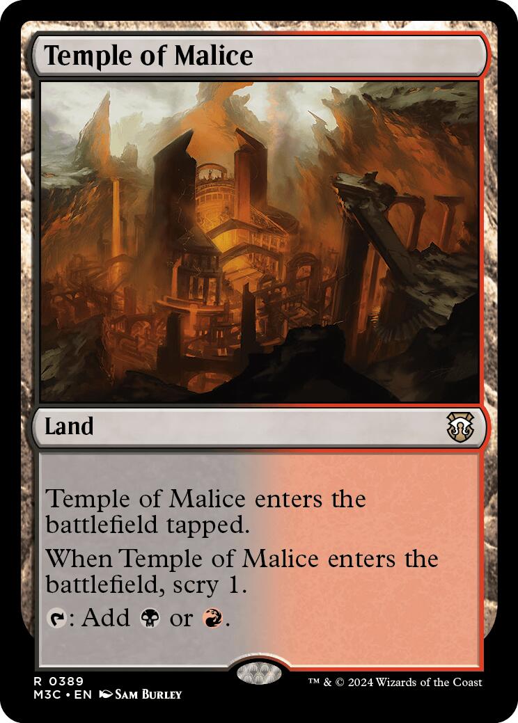 Temple of Malice [Modern Horizons 3 Commander] | Jack's On Queen