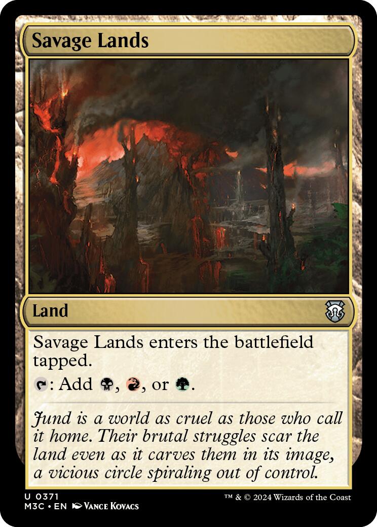 Savage Lands [Modern Horizons 3 Commander] | Jack's On Queen