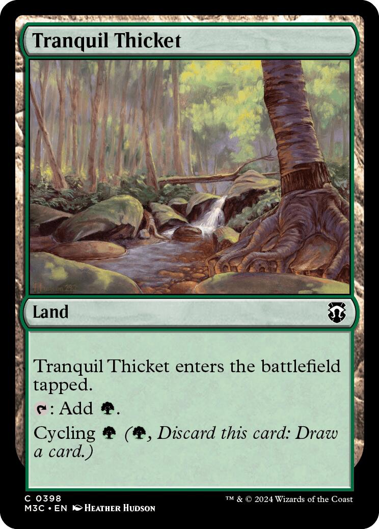 Tranquil Thicket [Modern Horizons 3 Commander] | Jack's On Queen