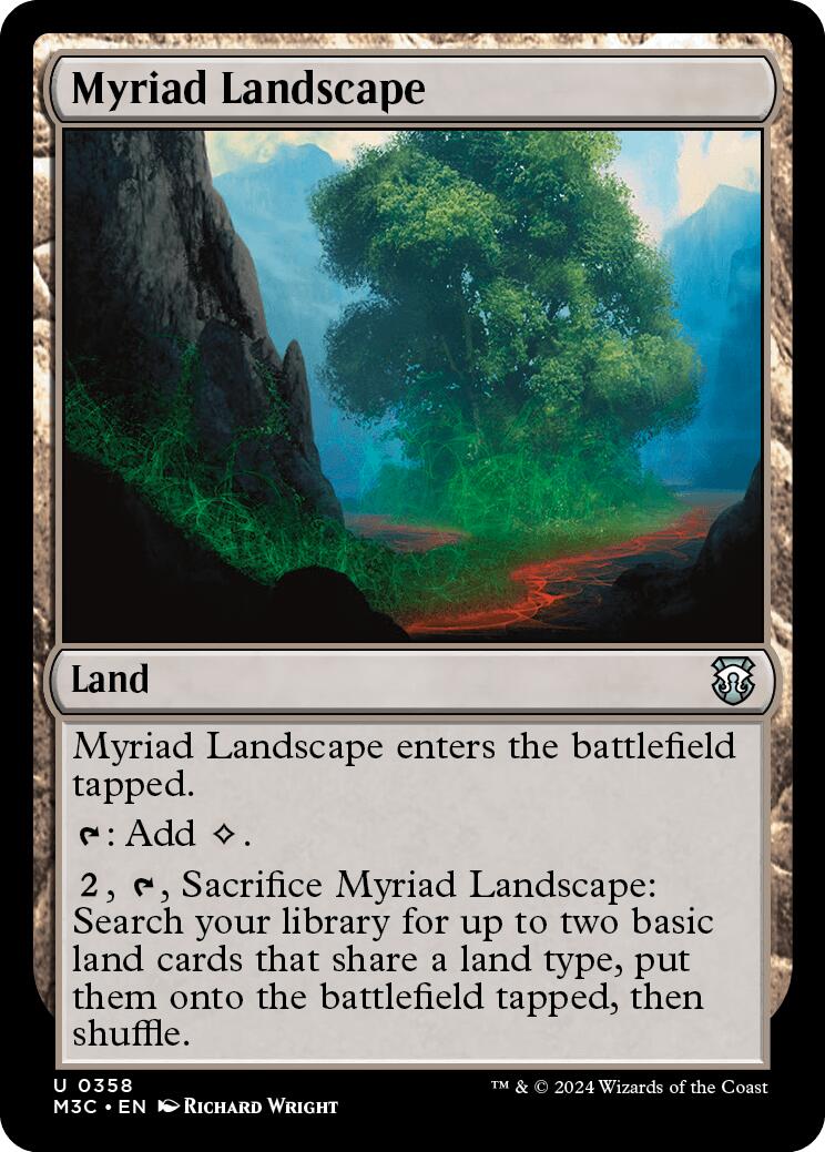 Myriad Landscape [Modern Horizons 3 Commander] | Jack's On Queen