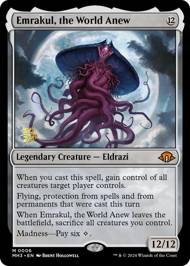 Emrakul, the World Anew [Modern Horizons 3 Prerelease Promos] | Jack's On Queen