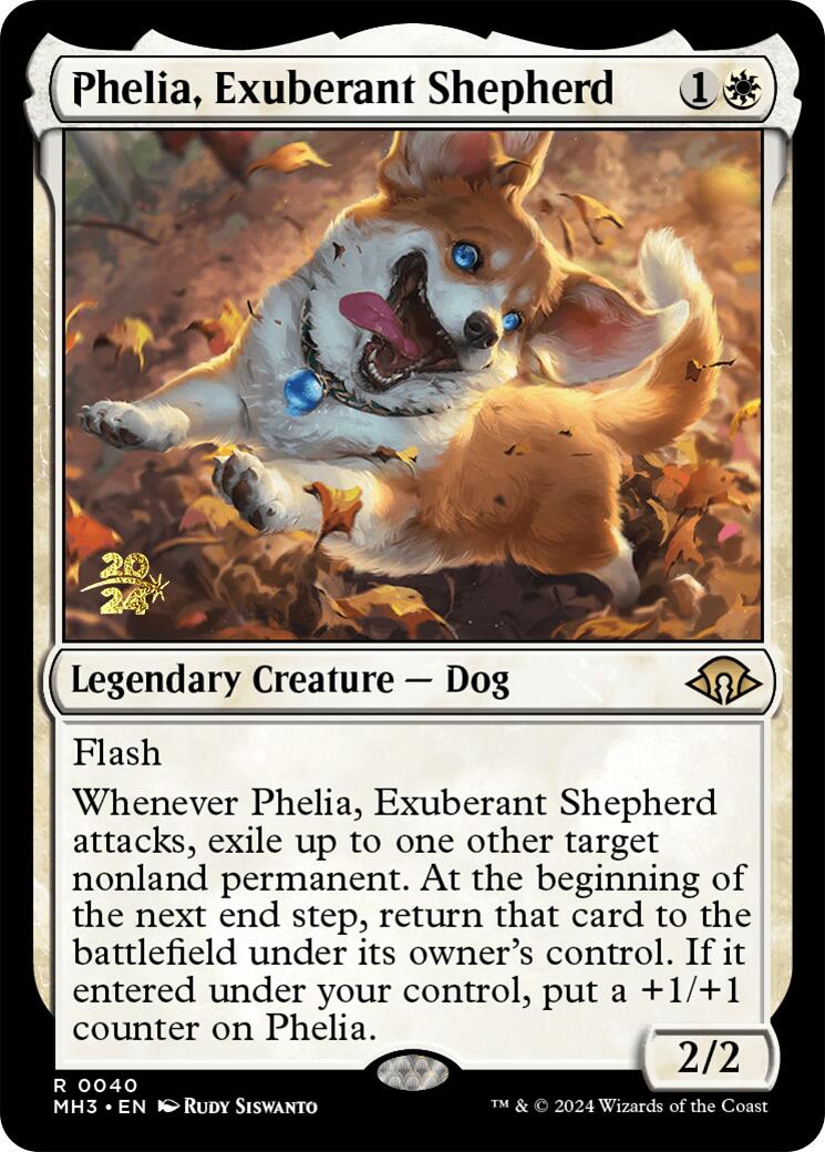 Phelia, Exuberant Shepherd [Modern Horizons 3 Prerelease Promos] | Jack's On Queen