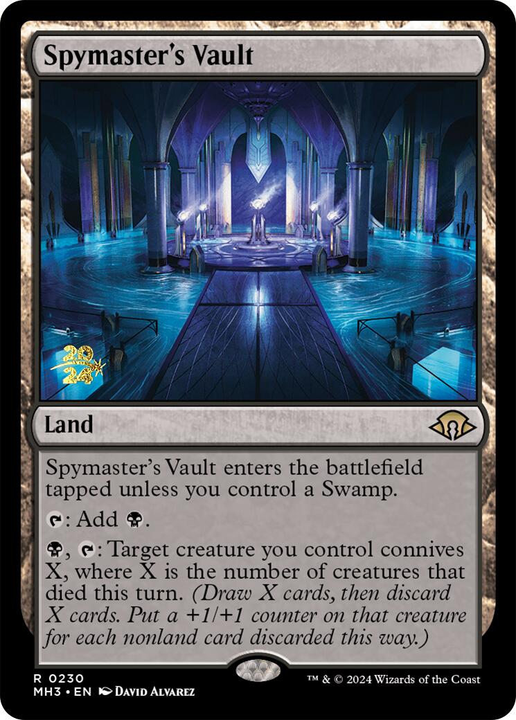 Spymaster's Vault [Modern Horizons 3 Prerelease Promos] | Jack's On Queen