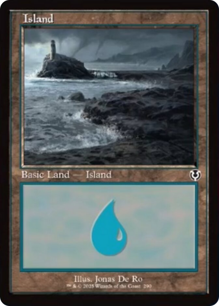 Island (290) (Retro Frame) [Innistrad Remastered] | Jack's On Queen