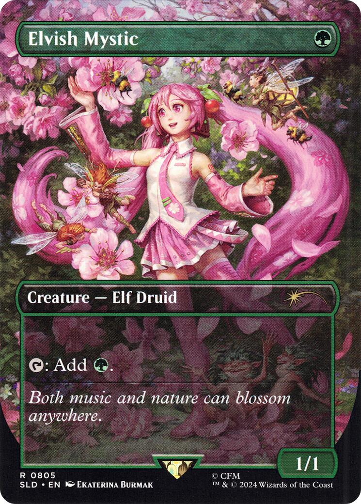 Elvish Mystic (0805) [Secret Lair Drop Series] | Jack's On Queen