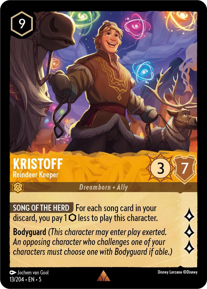 Kristoff - Reindeer Keeper (13/204) [Shimmering Skies] | Jack's On Queen