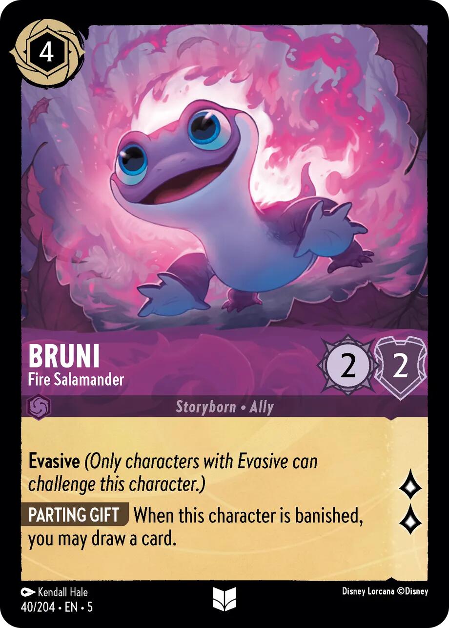Bruni - Fire Salamander (40/204) [Shimmering Skies] | Jack's On Queen