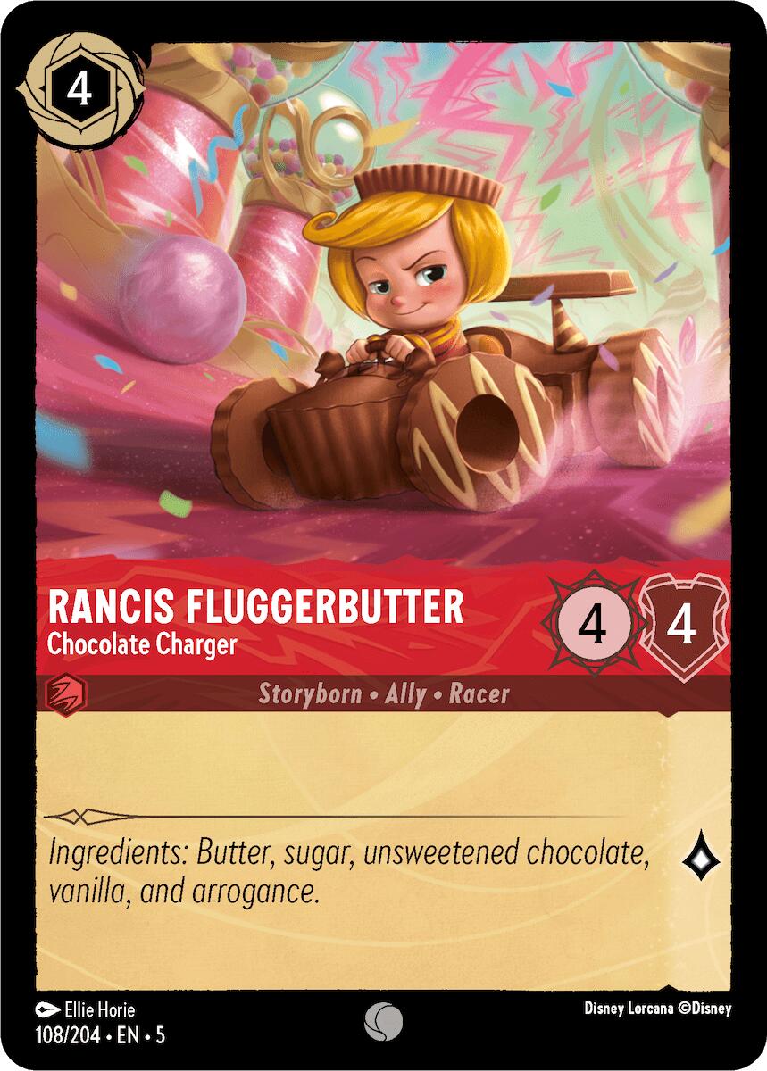 Rancis Fluggerbutter - Chocolate Charger (108/204) [Shimmering Skies] | Jack's On Queen