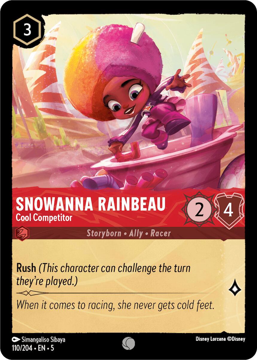 Snowanna Rainbeau - Cool Competitor (110/204) [Shimmering Skies] | Jack's On Queen