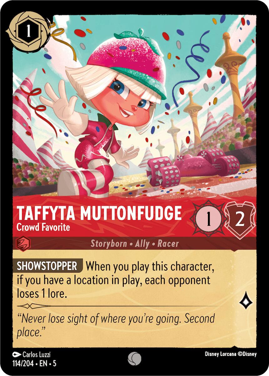 Taffyta Muttonfudge - Crowd Favorite (114/204) [Shimmering Skies] | Jack's On Queen