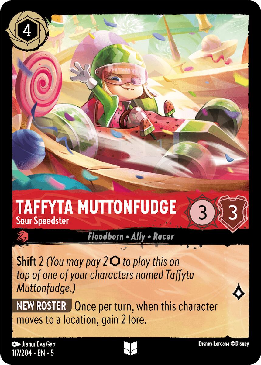Taffyta Muttonfudge - Sour Speedster (117/204) [Shimmering Skies] | Jack's On Queen