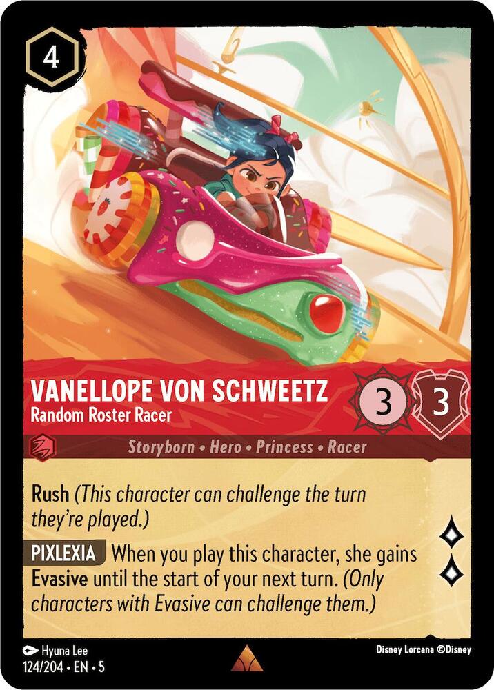 Vanellope von Schweetz - Random Roster Racer (124/204) [Shimmering Skies] | Jack's On Queen