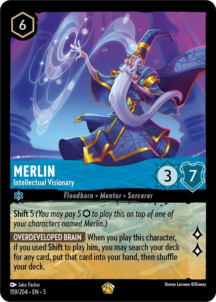 Merlin - Intellectual Visionary (159/204) [Shimmering Skies] | Jack's On Queen