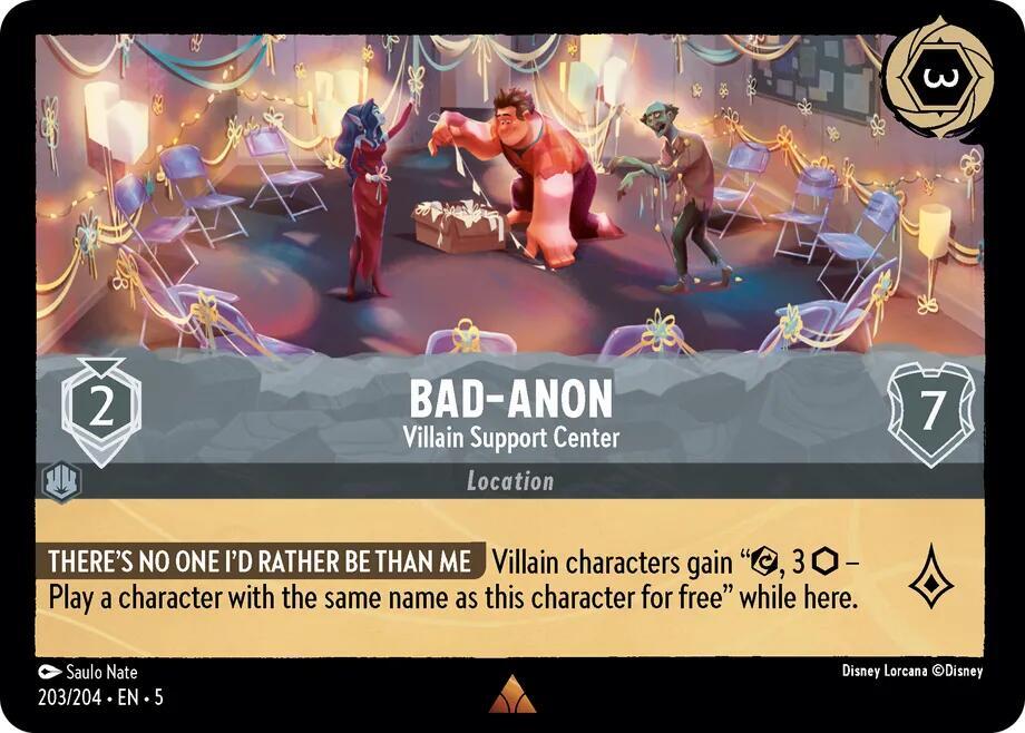 Bad-Anon - Villain Support Center (203/204) [Shimmering Skies] | Jack's On Queen