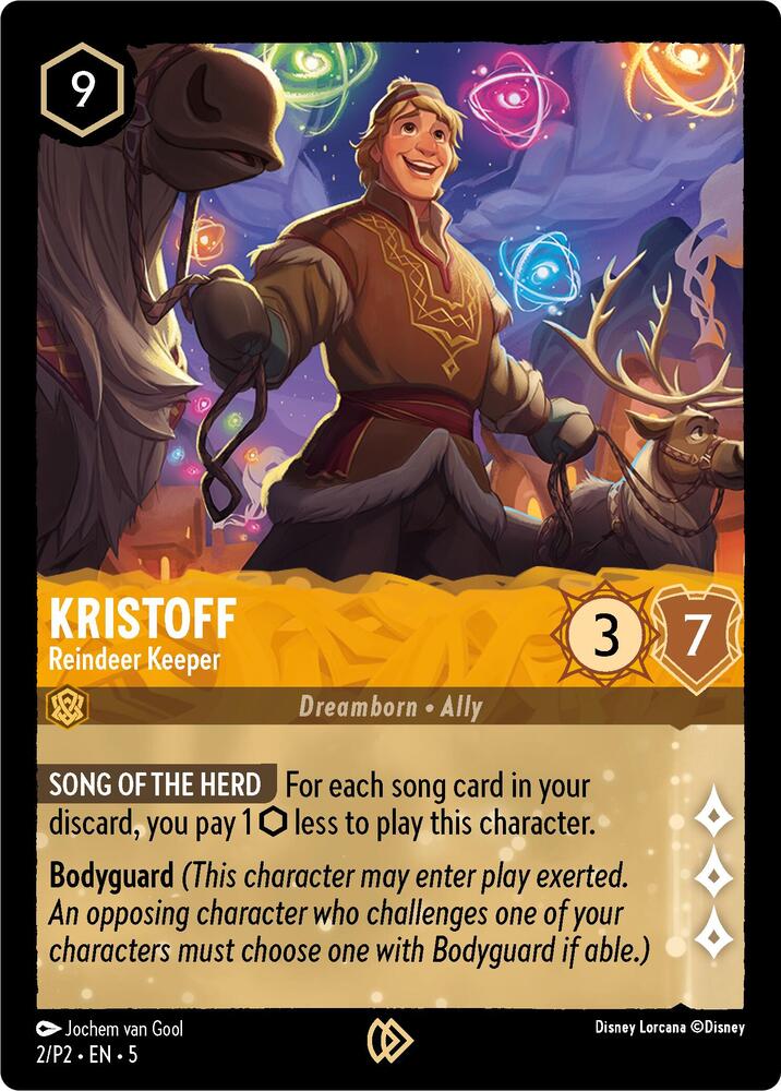 Kristoff - Reindeer Keeper (2) [Disney Lorcana Promo Cards] | Jack's On Queen