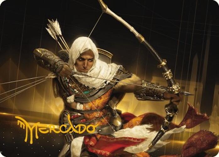 Bayek of Siwa Art Card (Gold-Stamped Signature) [Assassin's Creed Art Series] | Jack's On Queen