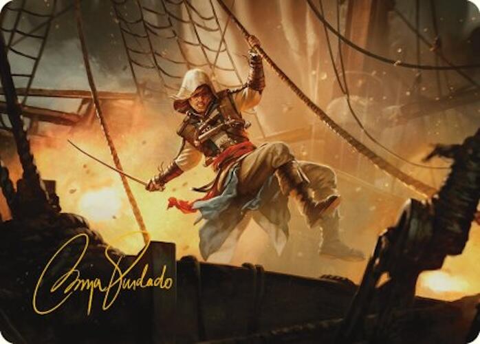 Edward Kenway Art Card (Gold-Stamped Signature) [Assassin's Creed Art Series] | Jack's On Queen