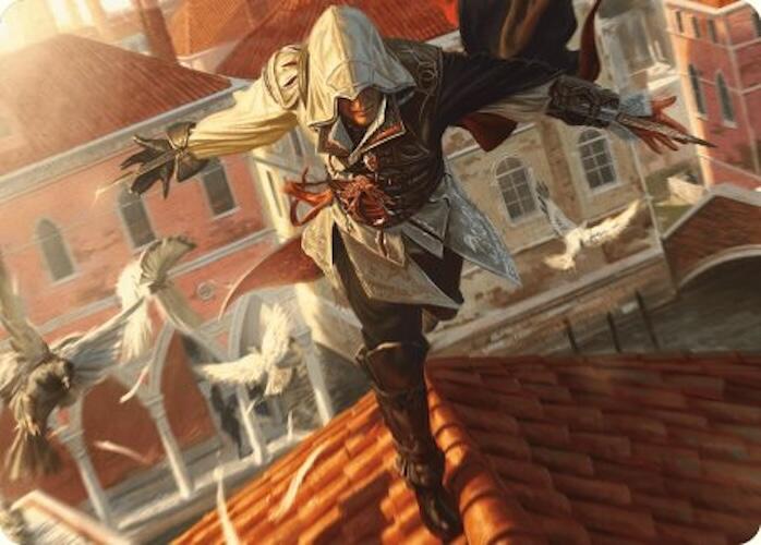 Ezio, Blade of Vengeance Art Card [Assassin's Creed Art Series] | Jack's On Queen