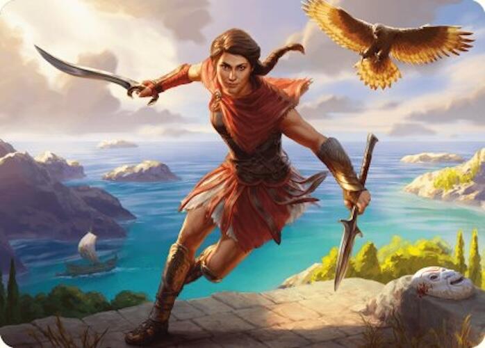 Kassandra, Eagle Bearer Art Card [Assassin's Creed Art Series] | Jack's On Queen