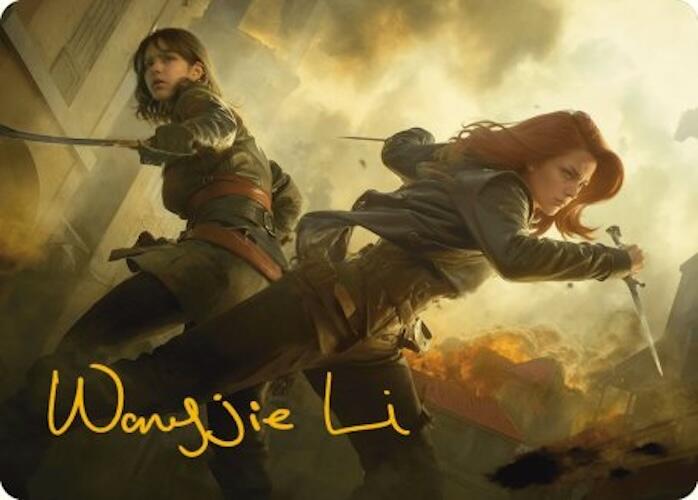 Mary Read and Anne Bonny Art Card (Gold-Stamped Signature) [Assassin's Creed Art Series] | Jack's On Queen