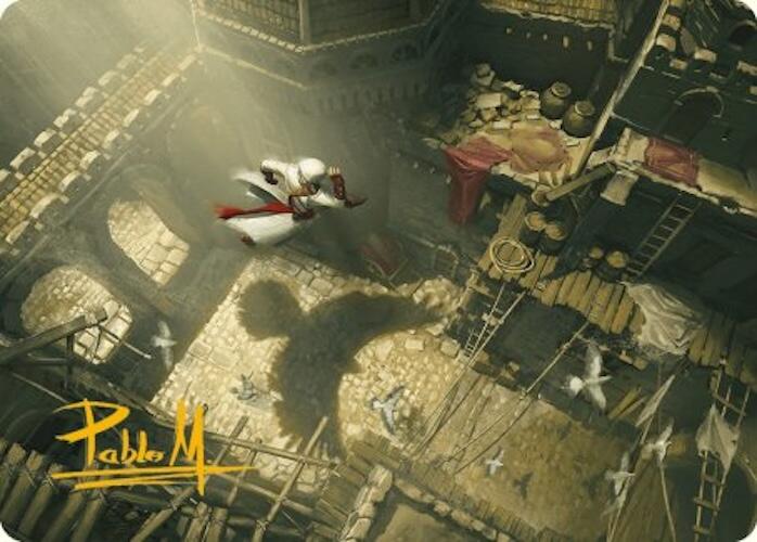 Rooftop Bypass Art Card (Gold-Stamped Signature) [Assassin's Creed Art Series] | Jack's On Queen