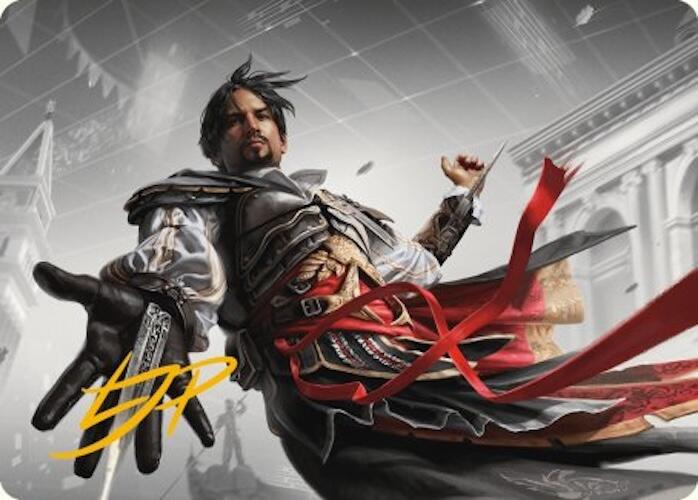 Ezio Auditore da Firenze Art Card (Gold-Stamped Signature) [Assassin's Creed Art Series] | Jack's On Queen