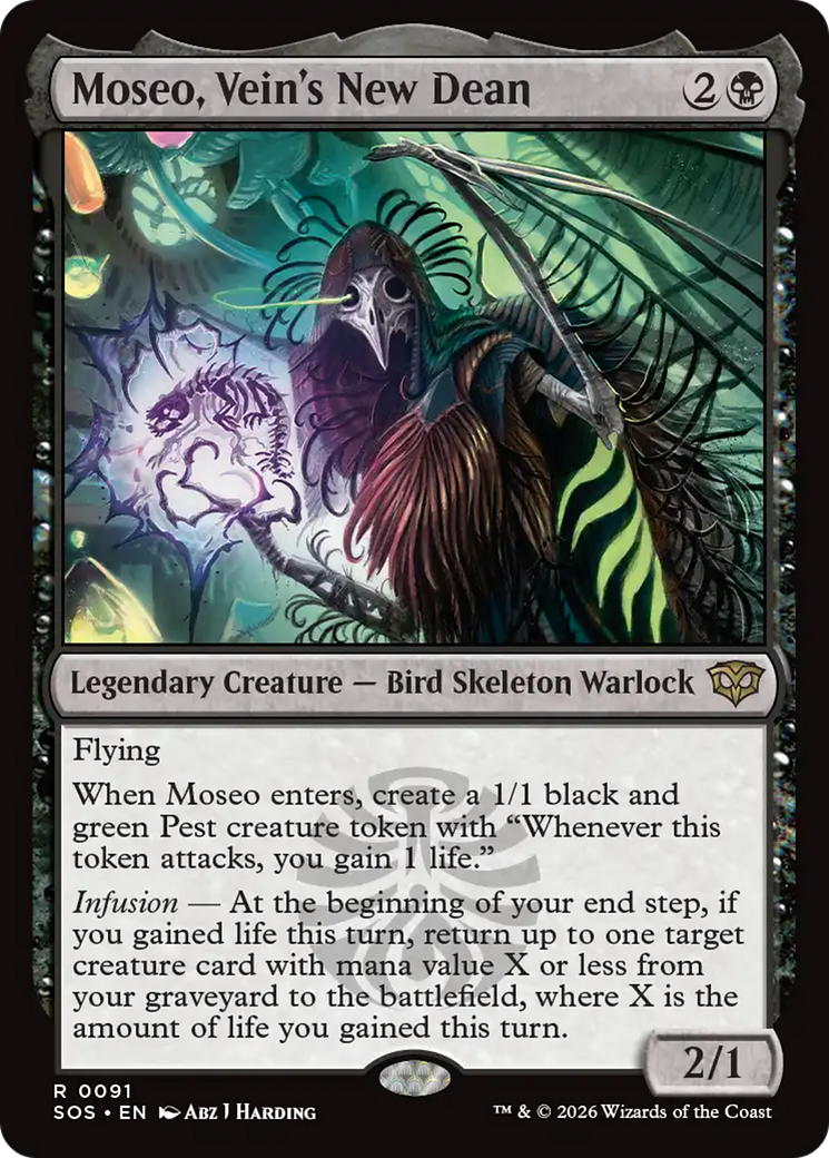 Moseo, Vein's New Dean [Secrets of Strixhaven] | Jack's On Queen