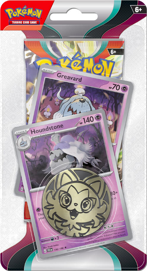 Scarlet & Violet: Obsidian Flames - Single Pack Blister (Houndstone) | Jack's On Queen