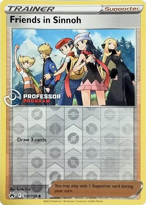 Friends in Sinnoh (131/159) (2023) [Professor Program Promos] | Jack's On Queen