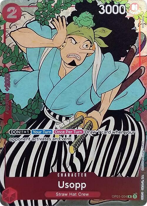 Usopp (English Version 1st Anniversary Set) (OP01-004) [One Piece Promotion Cards] | Jack's On Queen