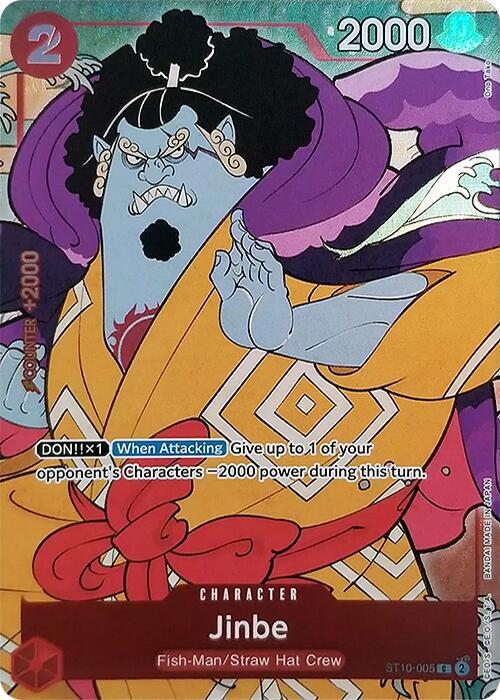 Jinbe (English Version 1st Anniversary Set) (ST10-005) [One Piece Promotion Cards] | Jack's On Queen