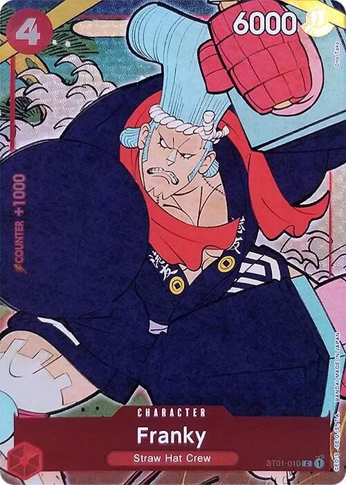 Franky (English Version 1st Anniversary Set) (ST01-010) [One Piece Promotion Cards] | Jack's On Queen