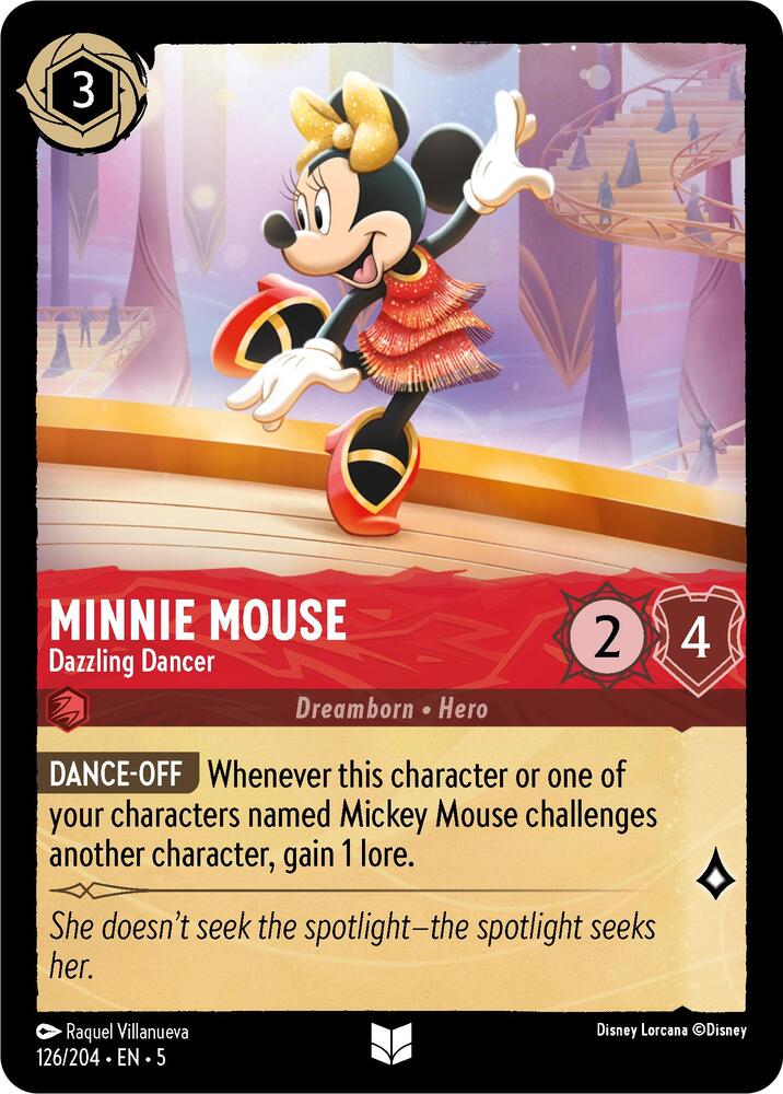 Minnie Mouse - Dazzling Dancer (126/204) [Shimmering Skies] | Jack's On Queen