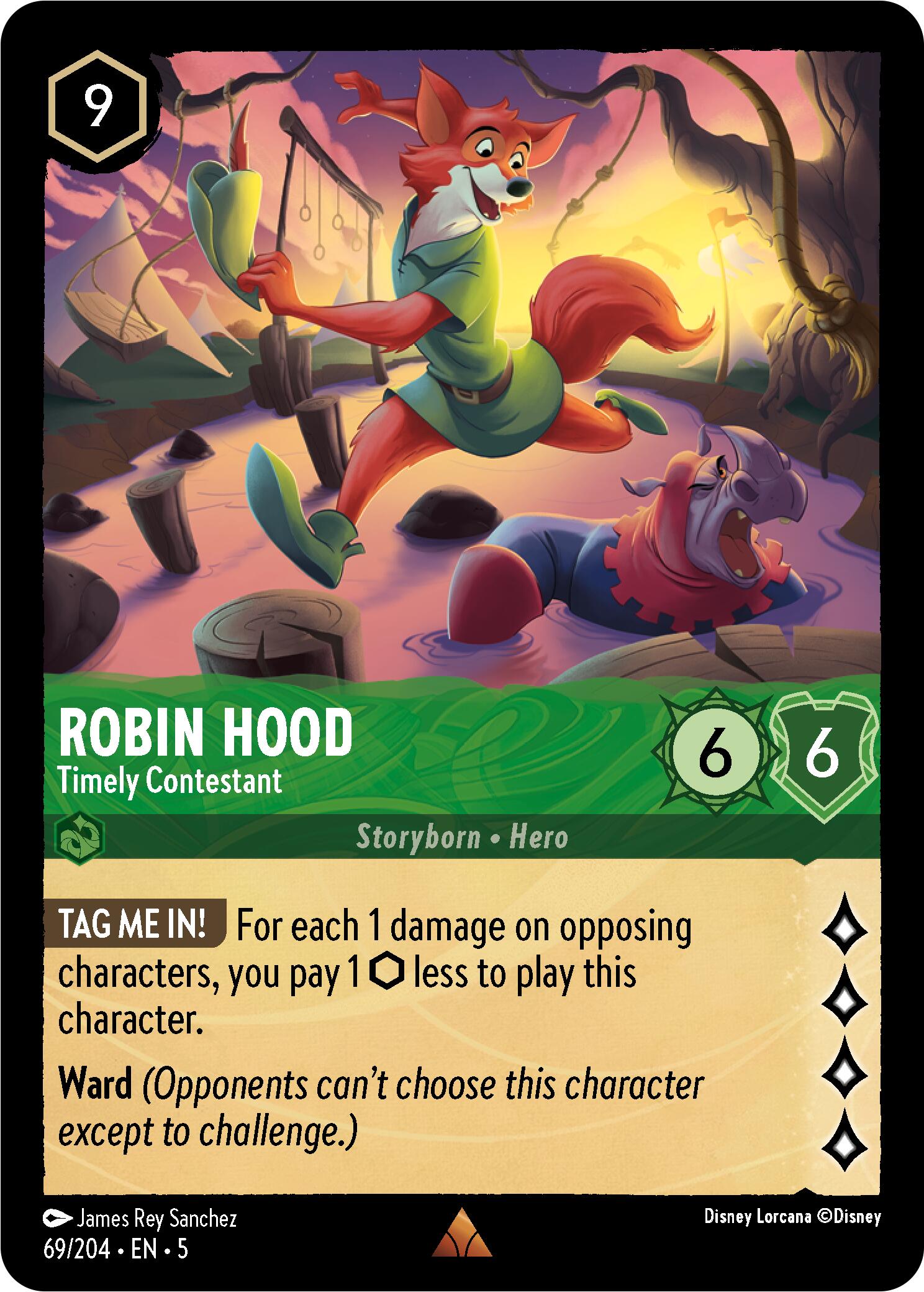 Robin Hood - Timely Contestant (69/204) [Shimmering Skies] | Jack's On Queen
