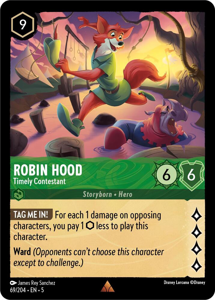 Robin Hood - Timely Contestant (69/204) [Shimmering Skies] | Jack's On Queen
