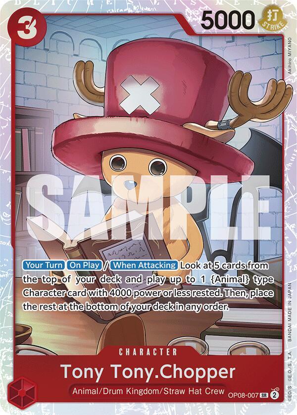 Tony Tony.Chopper (007) (OP08-007) [Two Legends] | Jack's On Queen