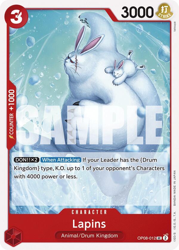 Lapins (OP08-012) [Two Legends] | Jack's On Queen
