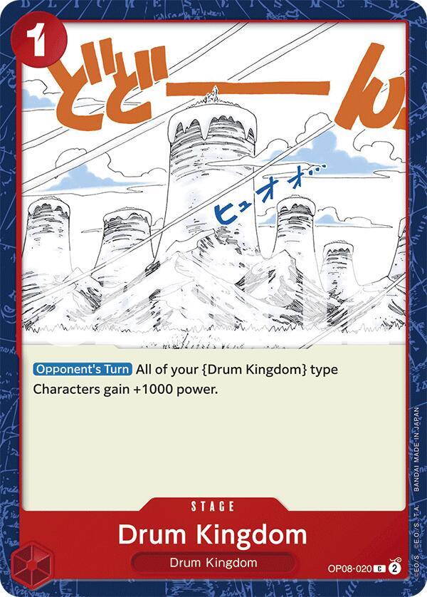 Drum Kingdom (OP08-020) [Two Legends] | Jack's On Queen