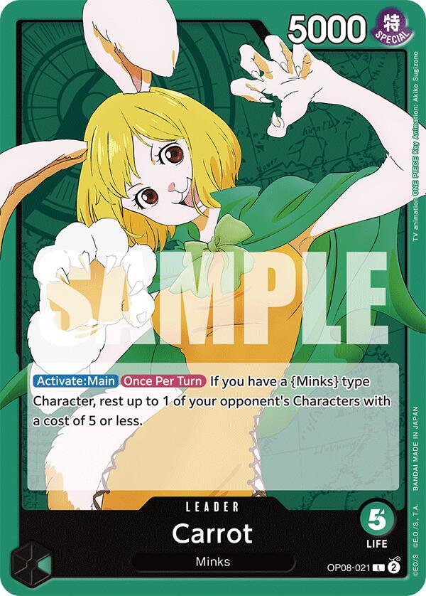 Carrot (021) (OP08-021) [Two Legends] | Jack's On Queen