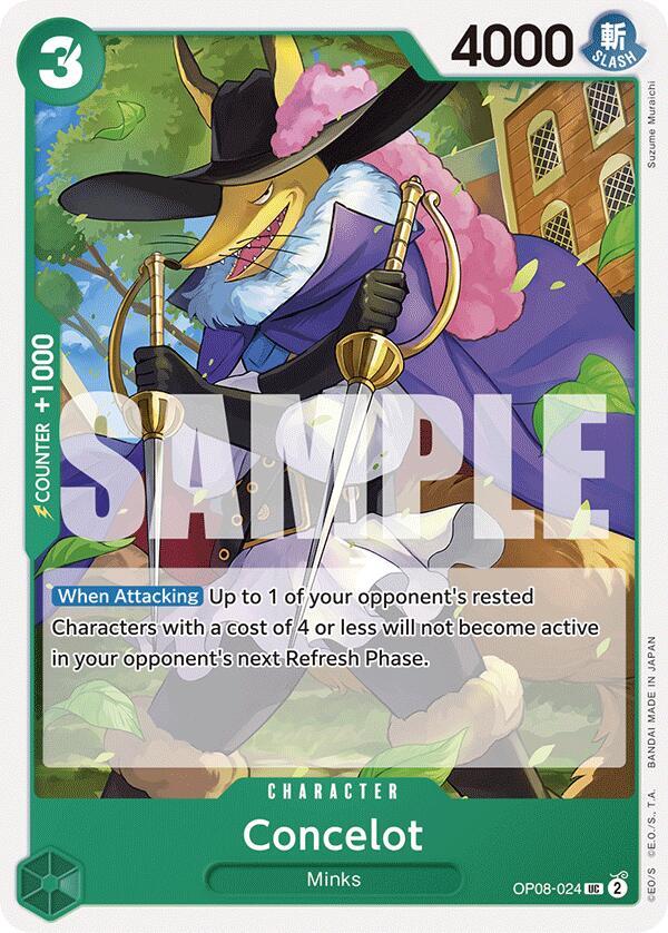 Concelot (OP08-024) [Two Legends] | Jack's On Queen