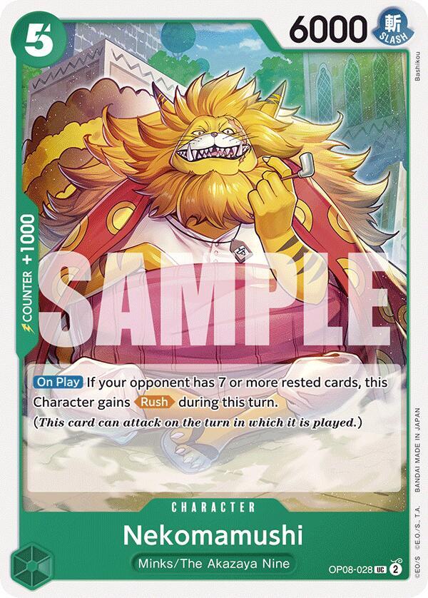 Nekomamushi (OP08-028) [Two Legends] | Jack's On Queen