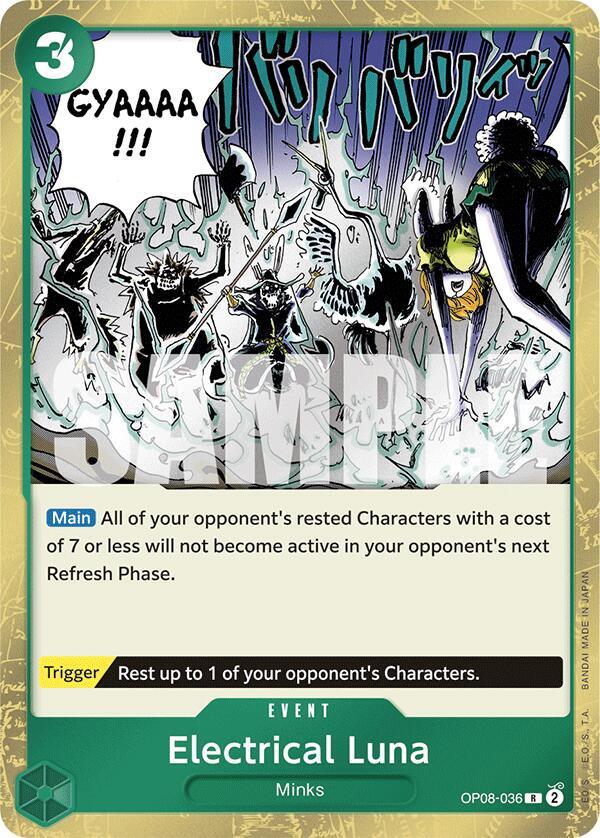 Electrical Luna (OP08-036) [Two Legends] | Jack's On Queen